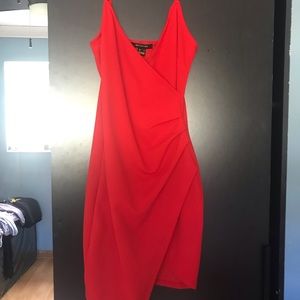 Red mini party dress. Size small